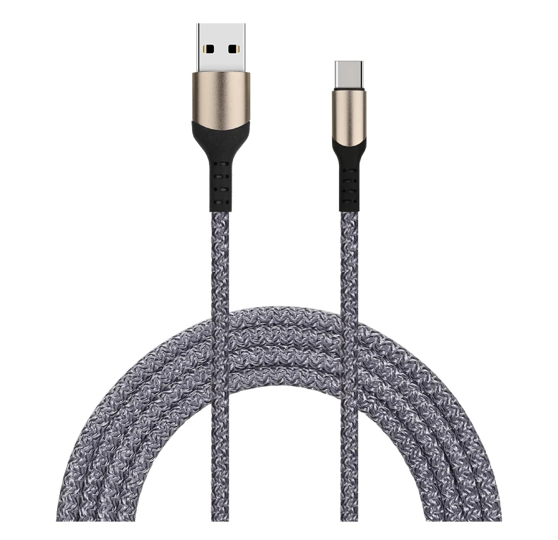 

USB type C fast cable 3A 5A charging quick charge charger cable to TYPE C carga rapida for Samsung Galaxy S10 QC 3.0 cell phone, Black red grey