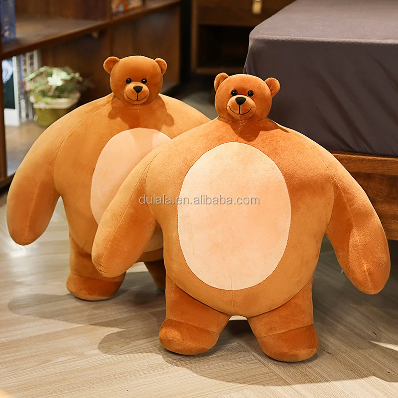 teddy bear with big body and small head