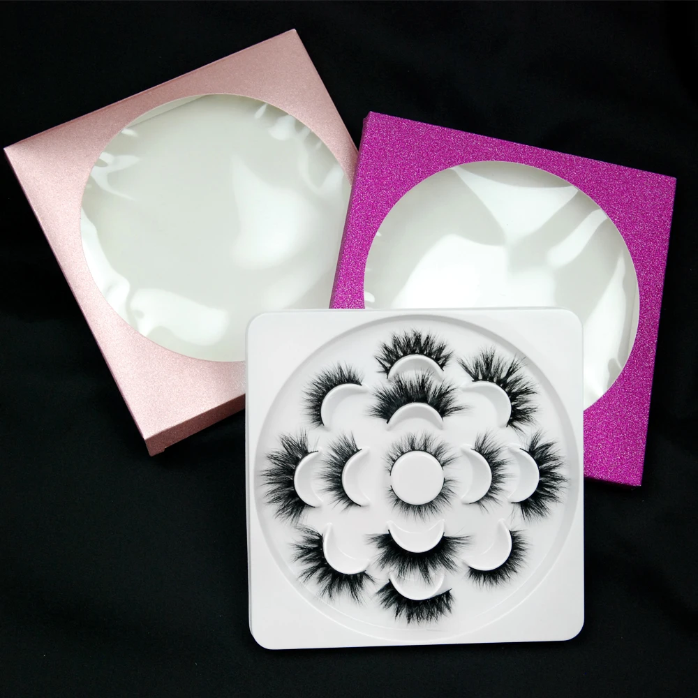 

packaging customized free natural fur eyelash oem manufacturer, Black