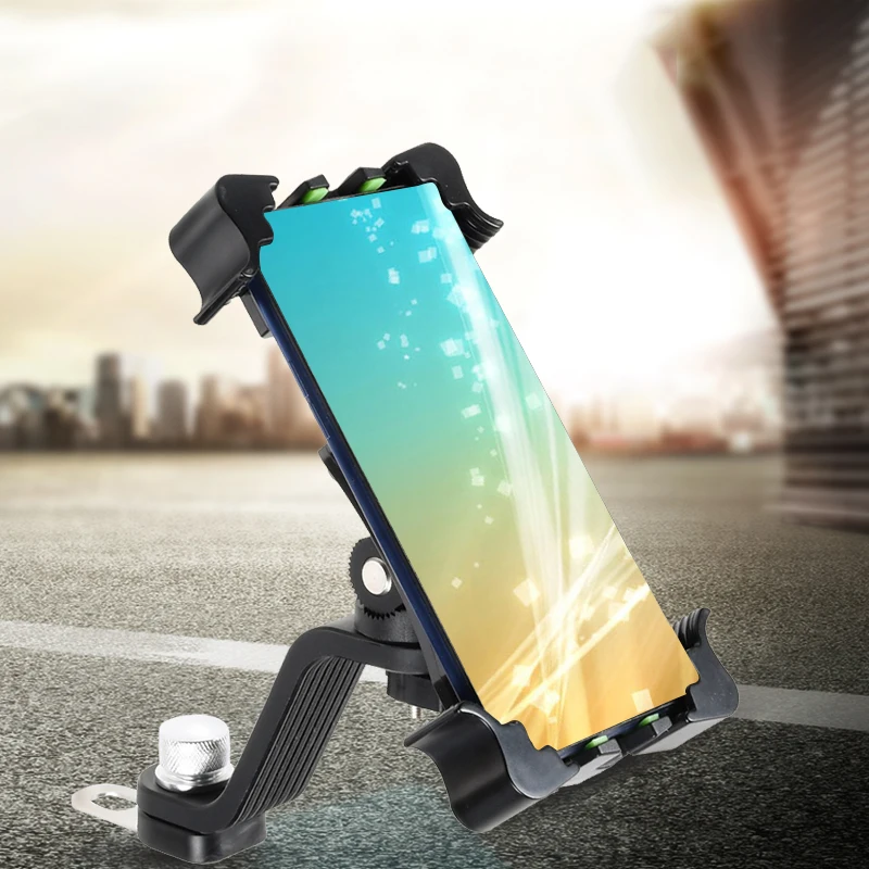 Motorcycle Cell Phone Holder,Universal Adjustable Motorcycle Phone
