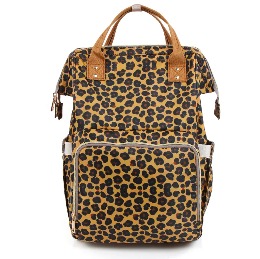 

2020 fashion hign quality muti-colors leopard flora snake skin print mommy diapar bags