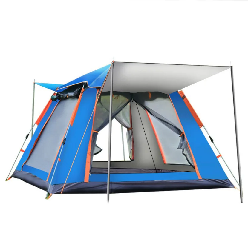 

Lightweight Portable Camping Tent 4-5 Person Instant Setup Tent Waterproof Camping Tent for 4 Seasons