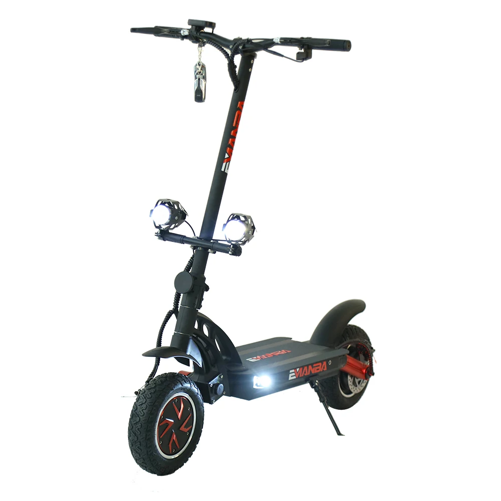 

[UK STOCK] Warehouse 10 inch Off Road Tires 48V Electric Scooter Double Motors G Booster Electric Scooter