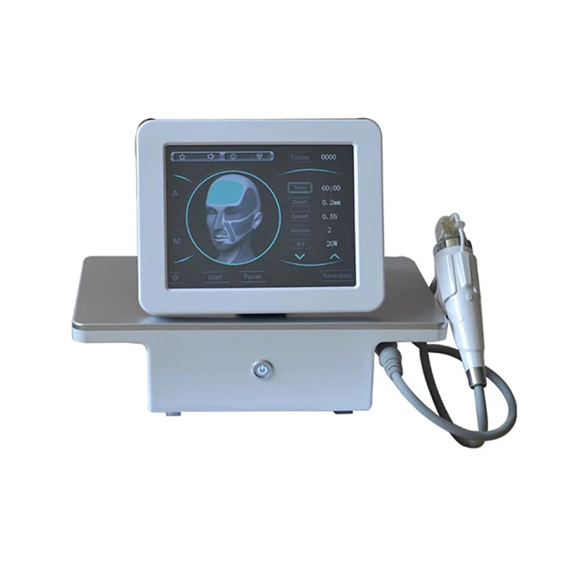 

2022 New Arrivals Portable Anti Redness Stretch Mark Acne Removal Gold Fractional RF Microneedling Machine