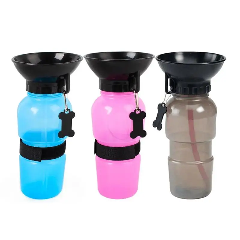 

Dog Water Bottle Pet Puppy Cat Sport Portable Travel Outdoor Dogs Water Bowl Drinker Drinking Water Mug Cup Dispenser