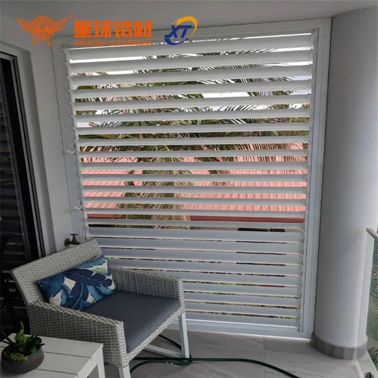 

Construction Building High Quality Exterior Aluminum Adjustable Louver Shutter