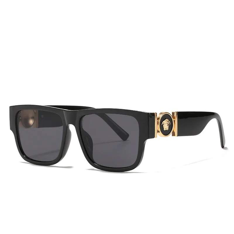 

millionaire style sunglasses square trendy brand designer sun glasses for men and women fancy, 5 color