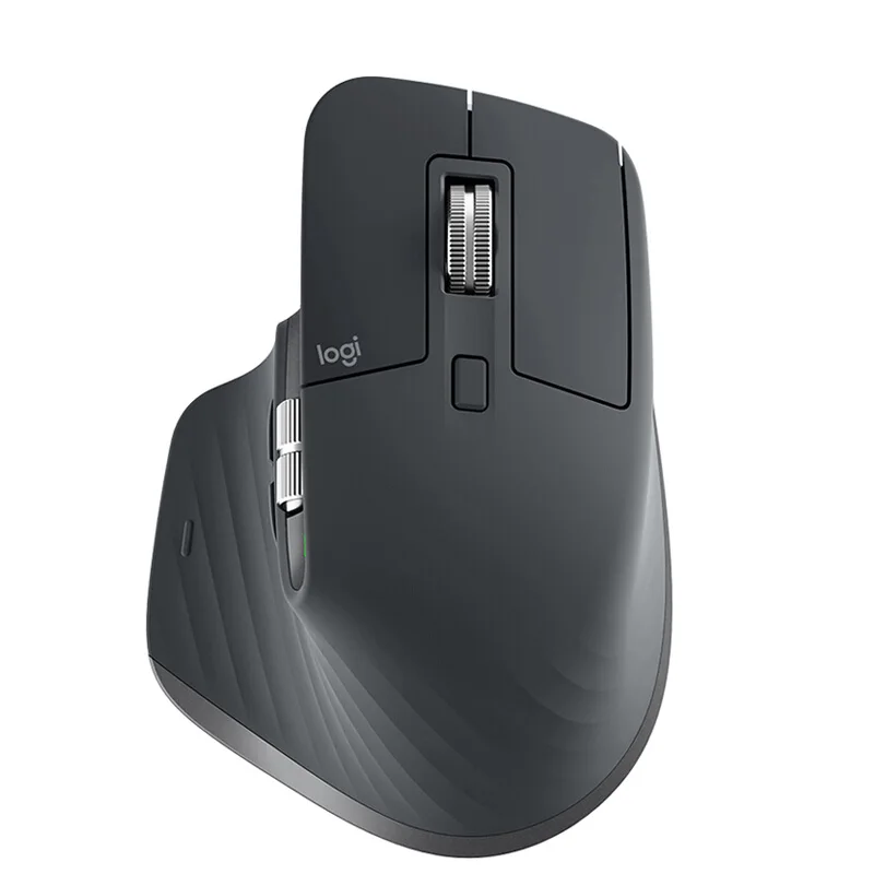 

2021 Logitech Mx3 Mouse Case Mx Master 3 2.4Ghz 7 Programmable Buttons Optical Mice USB Wireless Mouse Business Office Mouse, Black,gray