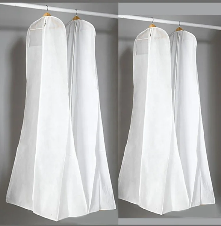 

Promotional Customized Functional Moth Proof Garment Bag Suit Cover Home Clothing Dust Cover