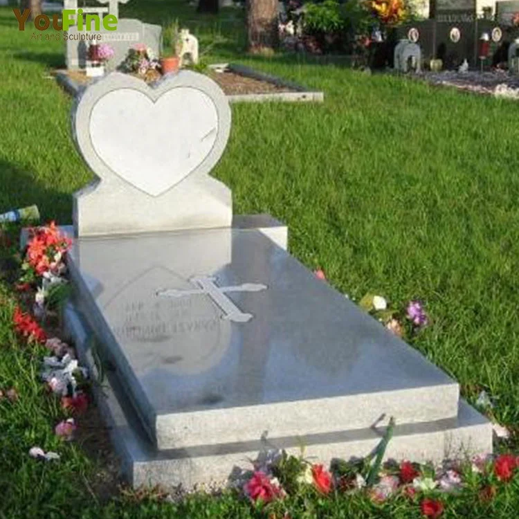 Natural Stone Marble Grave Monument Slab