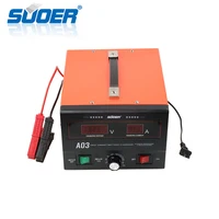 

Suoer 30A 12V 24V intelligent automatic car battery charger with LCD display