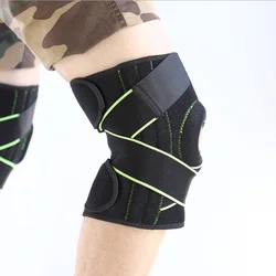 knee brace Outdoor mountaineering cycling fitness basketball sporting goods adjustable spring professional protective gear