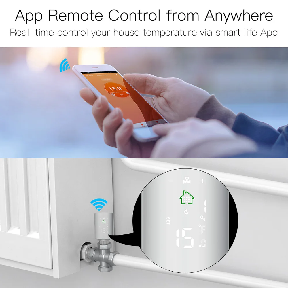 16A Electric Room Heating Thermostats Tuya Wifi Thermostats 24V Thermostats - ANKUX.COM