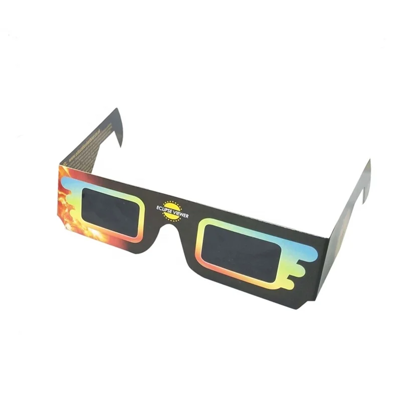 
2019 Hot Selling Promotional Custom Paper 3D Solar Eclipse Glasses 