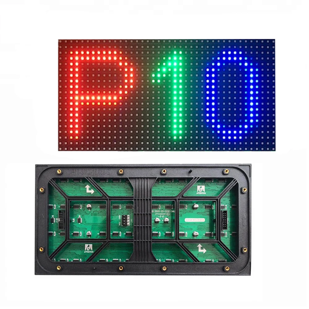 Warranty 2 years energy-saving outdoor led panel rgb P10 SMD led display module