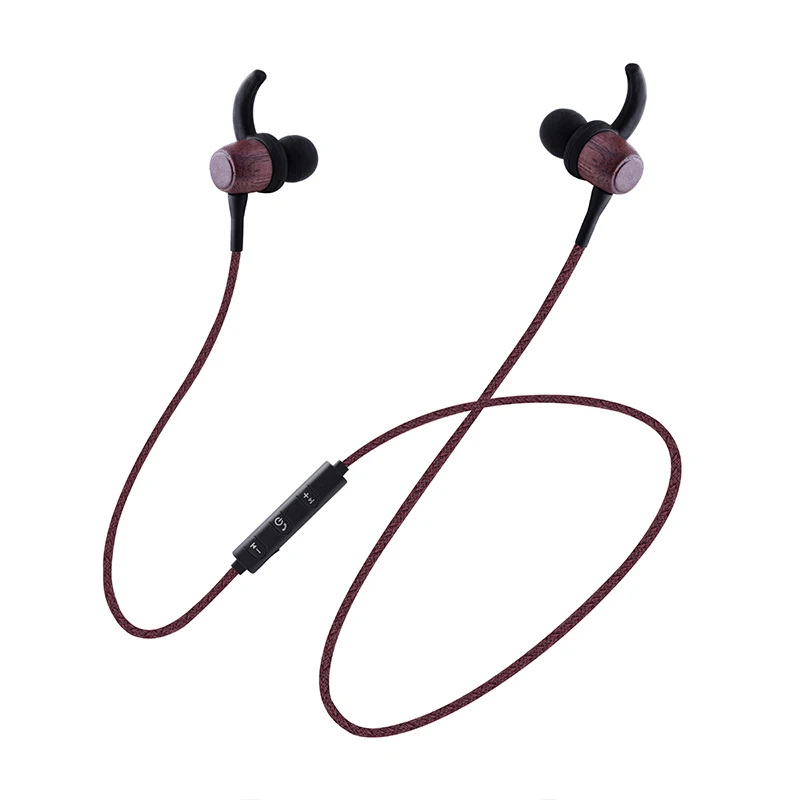

wholesale hot newest technology portable sport stereo in ear style true wireless bluetooth 5.0 earbuds with earhook basic 2, Cherry wood,maple wood,safflower pear wood pack
