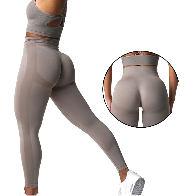 High-Waisted弹力Yoga Pants