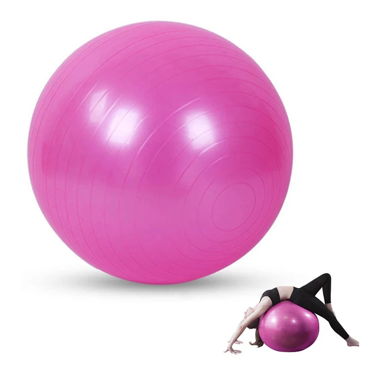 

Custom PVC Fitness Pilates Exercise Ball for Workout Birthing Stability Gym, Colorful