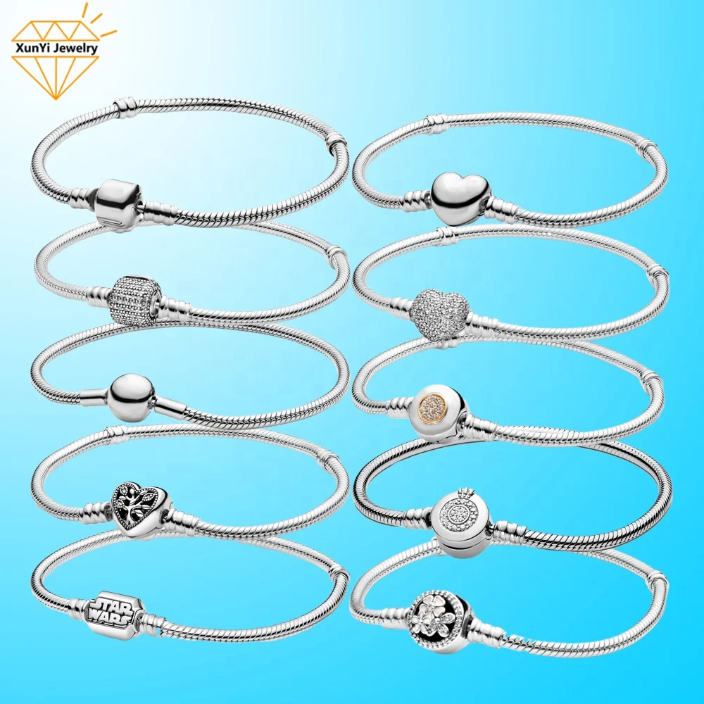 

Collection New Charms Jewelry Bracelet Charms DIY 925 Sterling Silver Factory 2020 New Fit Original for Women Zircon