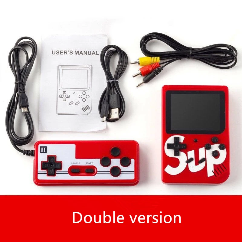 

Handheld SUP Video Game Consoles Box 400 in 1 Games with TV controller Handheld Built-in 400 In1 Classic Game Player