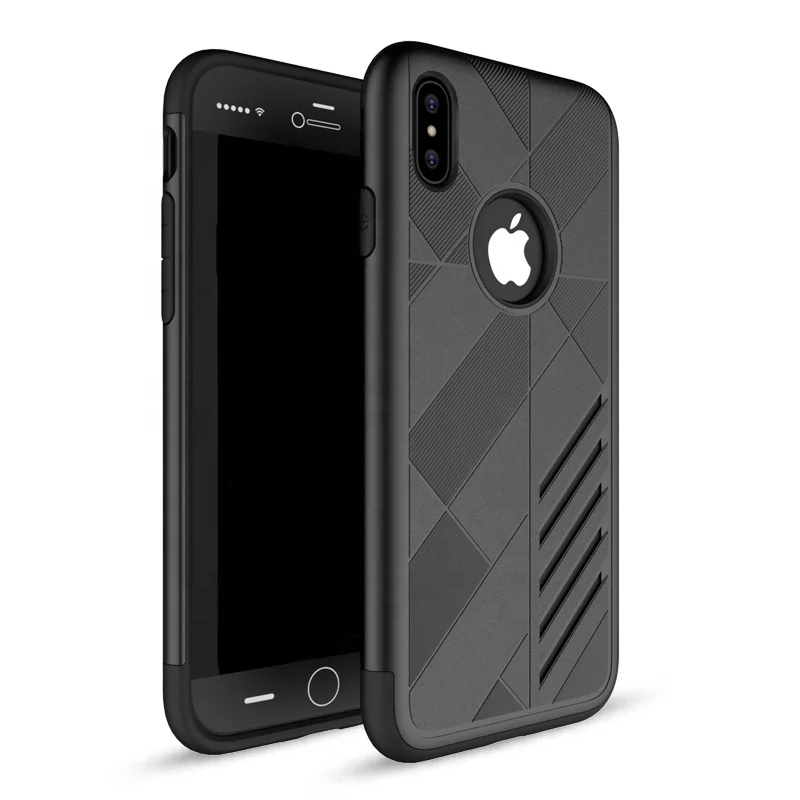 

For iphone X edition case hybrid slim, anti scratch black phone cover for iphone 10 HD thin case, Multi-color;can be customized