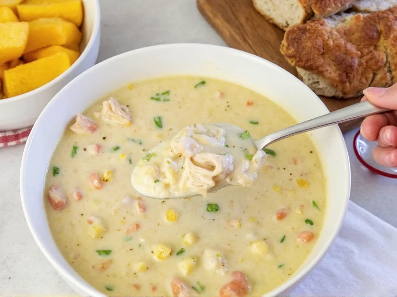 how to make creamy chicken soup