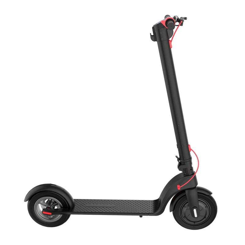

X7 8.5 Inch Two Wheel Tubeless Tire Battery Electric Scooters Foldable Electric Kick Scooter 350W 10 Inch For Adults
