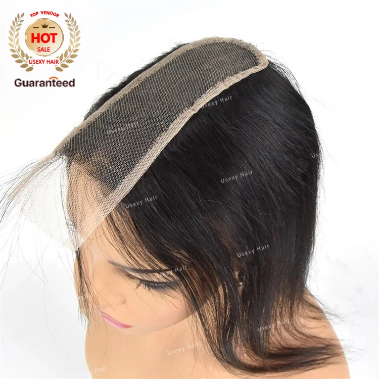 Kim K Virgin Brazilian Human Hair Straight 2x6 Lace Closure