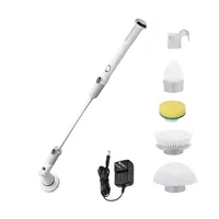 

electric spin toilet floor scrubber cleaning brush cordless toilet scrubber