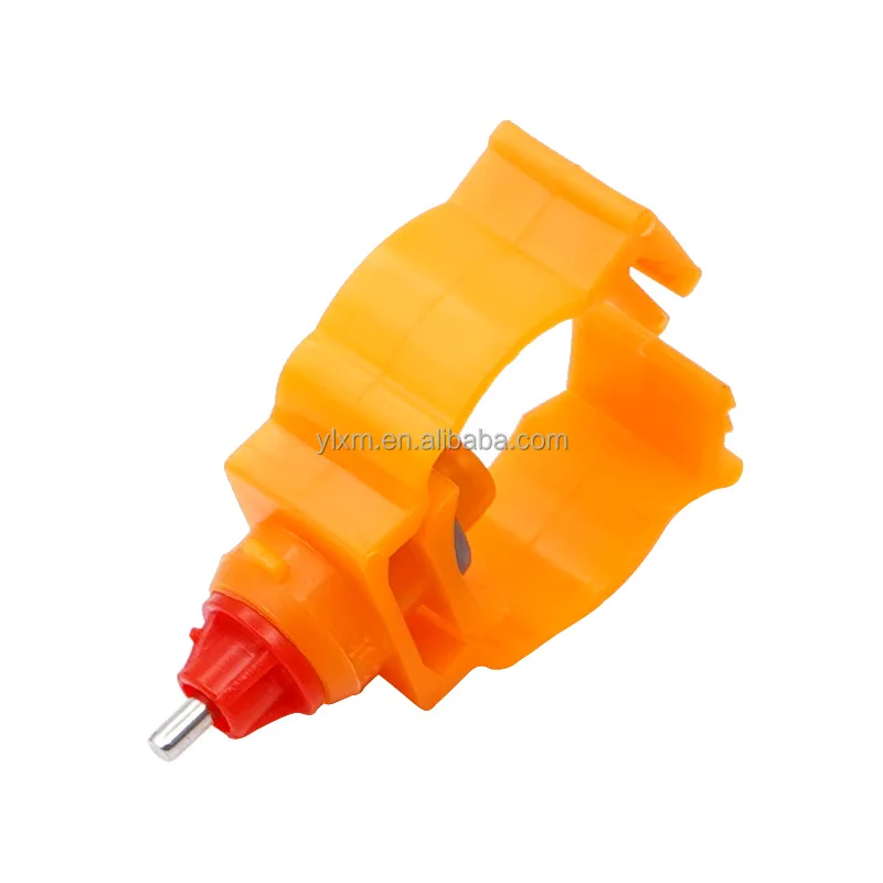 

Wholesale PP Automatic Nipples Drinker for Chicken Poultry Hanging Water Drinking Nipples Drinker Nipples With Double Holes