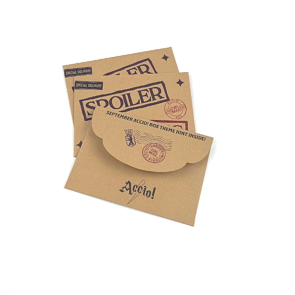 

Custom cardboard Printed Eco-friendly brown envelope packaging kraft paper