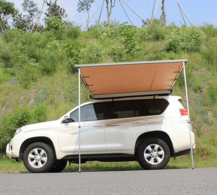 

Trailer 4X4 Double Layers Roof Camping Tent Roof Awning Canopy Tent Portable Sunshade Tent