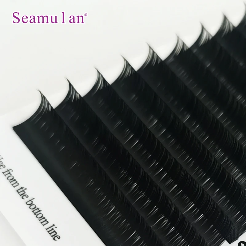 

wholesale private label luxury package high quality mink classic eyelashes extension professional, Natural black