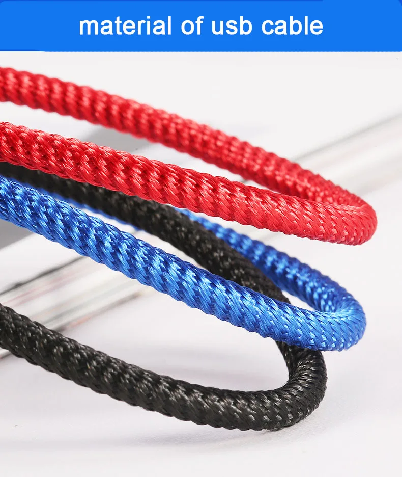 Aluminum alloy fast charging usb 4 core cables micro - ANKUX.COM