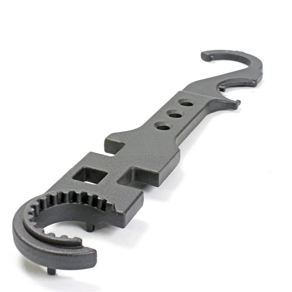

NcDe AR-15/M4 Combo Wrench Tool, AR15 Combo Armorer's Wrench Tool, Gray