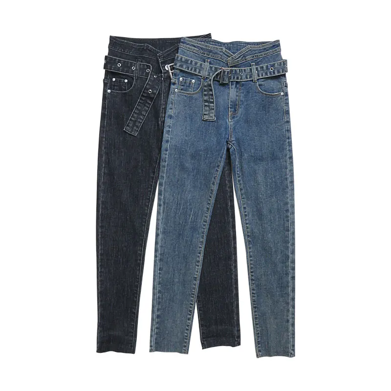 

jeans womens pants fashion high waist slim fit 2021 boyfriend skinny wholesale