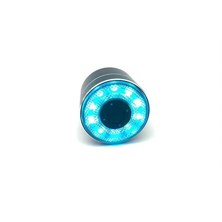 

Q1 Control Tail Light Bike Turn Signal Wireless Warning Colorful Led Tail Rear Bicycle Light Bike, Black