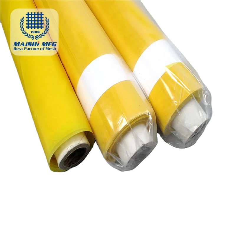 
polyester silk screen printing mesh fabric cloth 