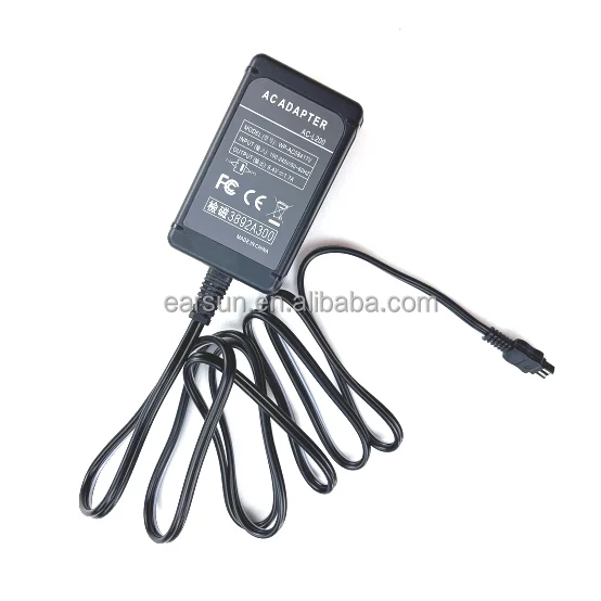 

Free shipping AC-L200 AC-L20 AC-L20A AC-L20B AC-L25 AC-L25A Camera AC Adapter For Sony DCR-SR Series, Black