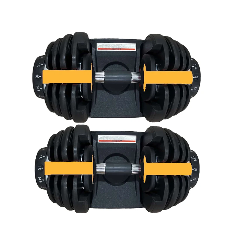 

Fashion IN STOCK 16kg 35LB Fitness Equipment Gym Weights Set adjustable dumbbell stand Dumbbell Bench