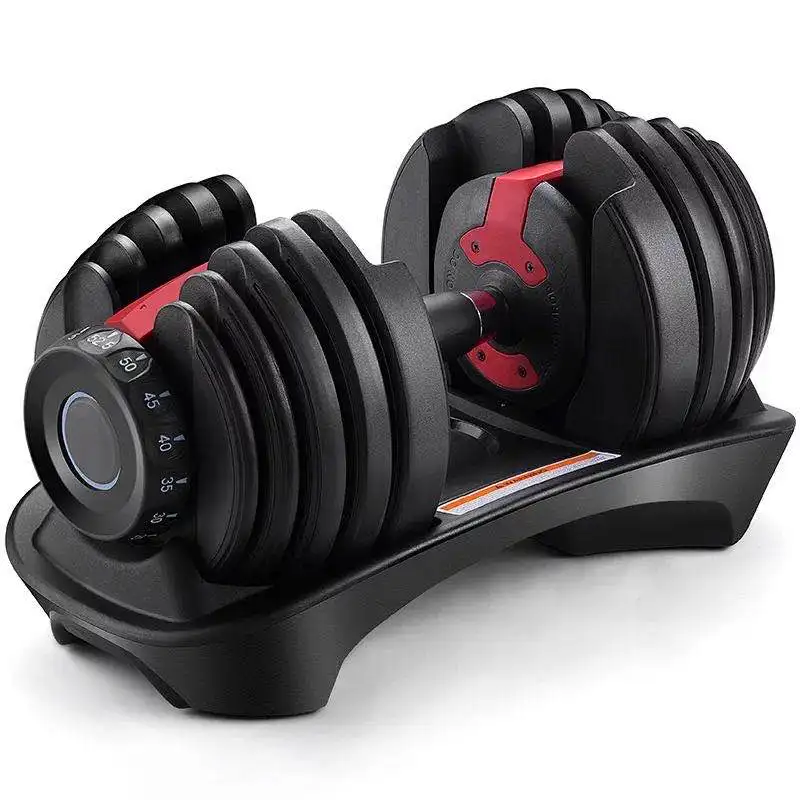

Fitness Equipment Adjustable Dumbbell For Body Building 24KG/40KG, Black
