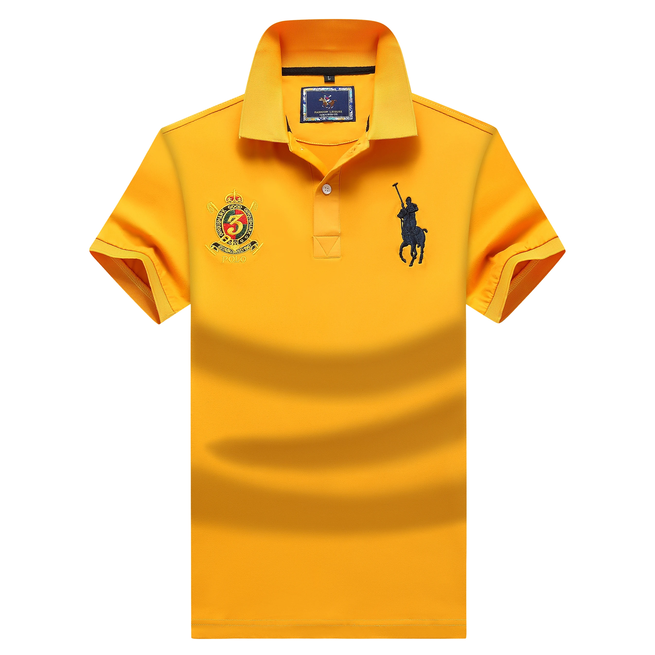 

Wholesale embroidery high quality vintage mens cheap polo Tshirts custom logo jersey polo shirt