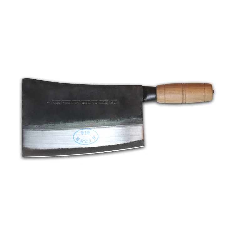 

Restaurant Carbon Steel Cleaver Knife Sharp-Cut Chef Knives Kitchen Knife With Wooden Handle, Silver