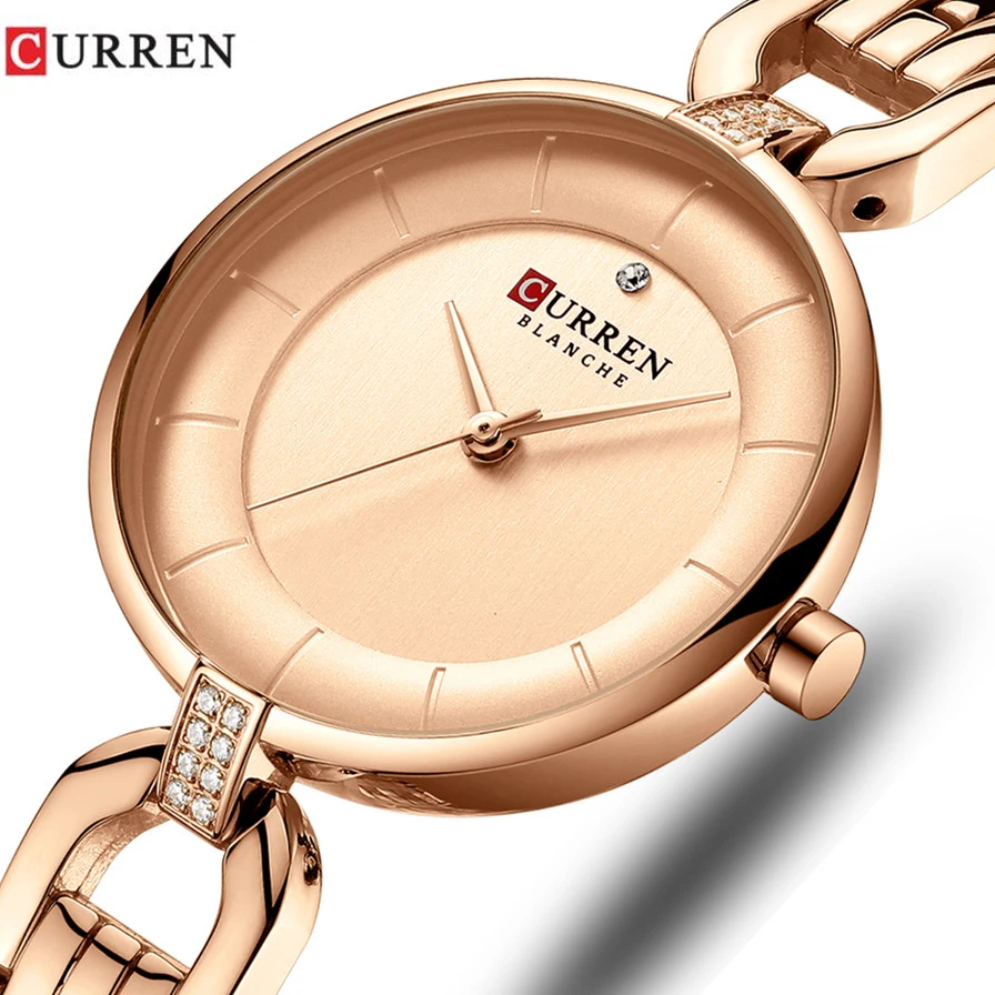 

CURREN 9052 Fashion Silver Watch Women Montre Femme Luxury Stainless Steel Band waterproof Casual Wrist Watch Gift Reloj Mujer
