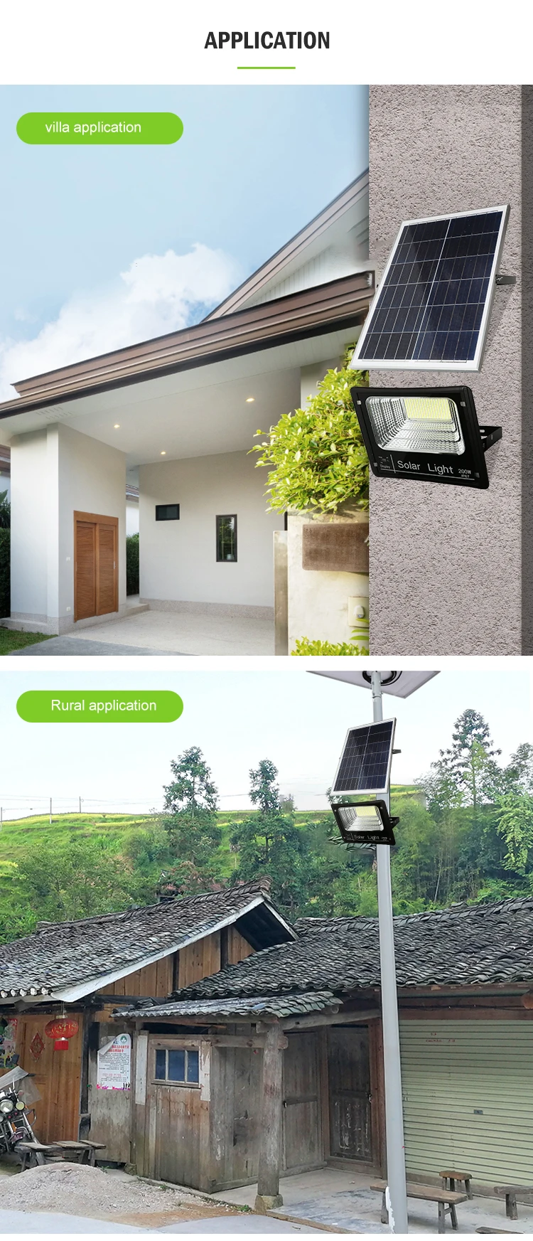 Wholesale Aluminium Ip67 Waterproof Remote Control Outdoor 25w 40w 60w 120w 200w LED Solar Floodlight