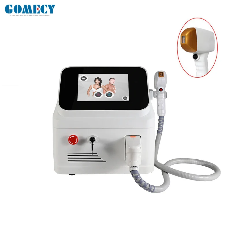 

Portable alma diode laser platinum system hair removal treatment painlessly 808nm wavelength micro channel cooling