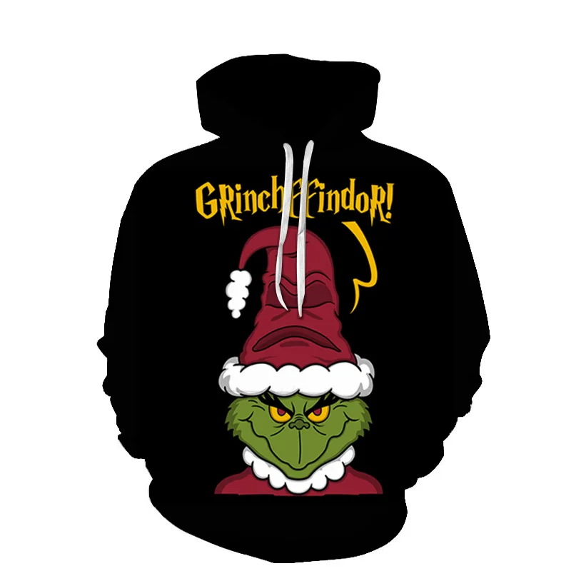 

Santa Claus Christmas gift sweaters 3D printed hoodies