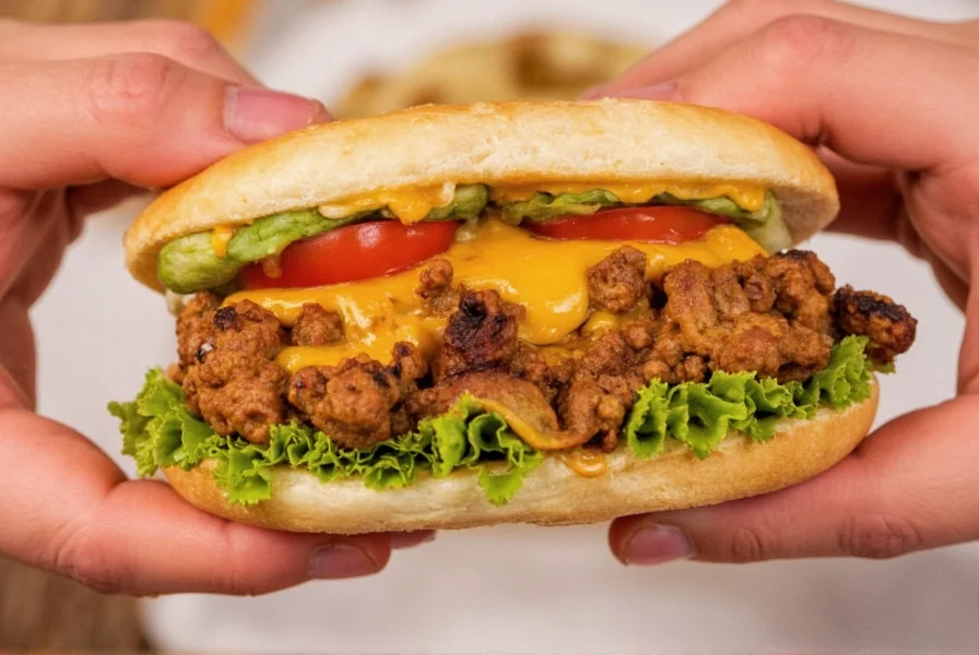 Bon Mi Sandwich with fresh herbs