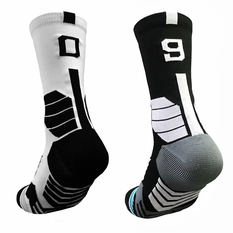 

2020 newset coming basketball socks Personality combination digital socks for sports