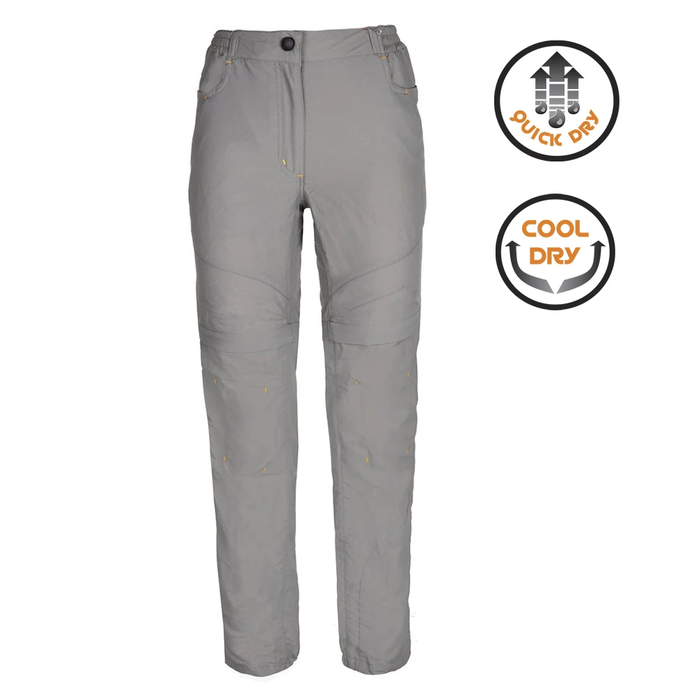

New arrival summer detachable 2 in 1 stretch quick drying hiking trousers